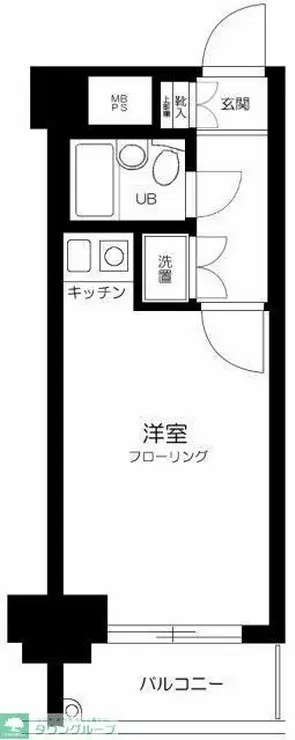 ライオンズマンション中野東 2階階 間取り