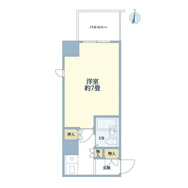シティアルペン 1階階 間取り