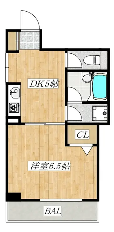 コーシンビル 3階階 間取り