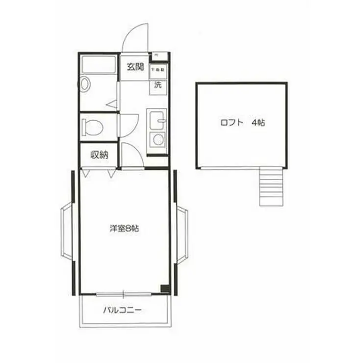 コア・フォーレストアネックスI 2階階 間取り