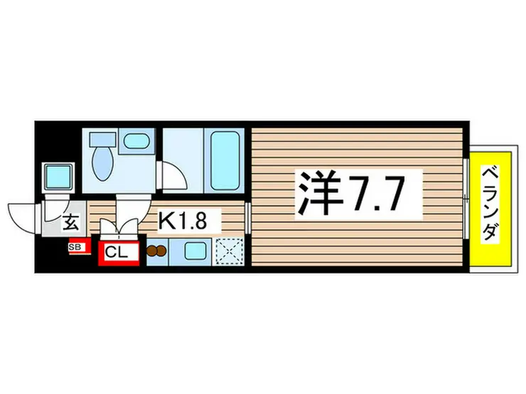コンフォリア南砂町 10階階 間取り
