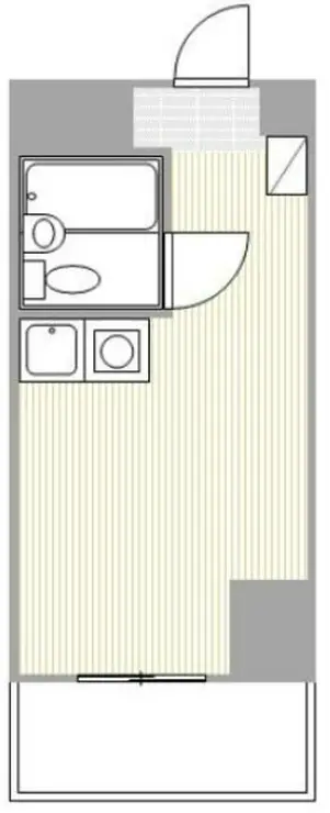 ポートハイム宮元町第一 2階階 間取り
