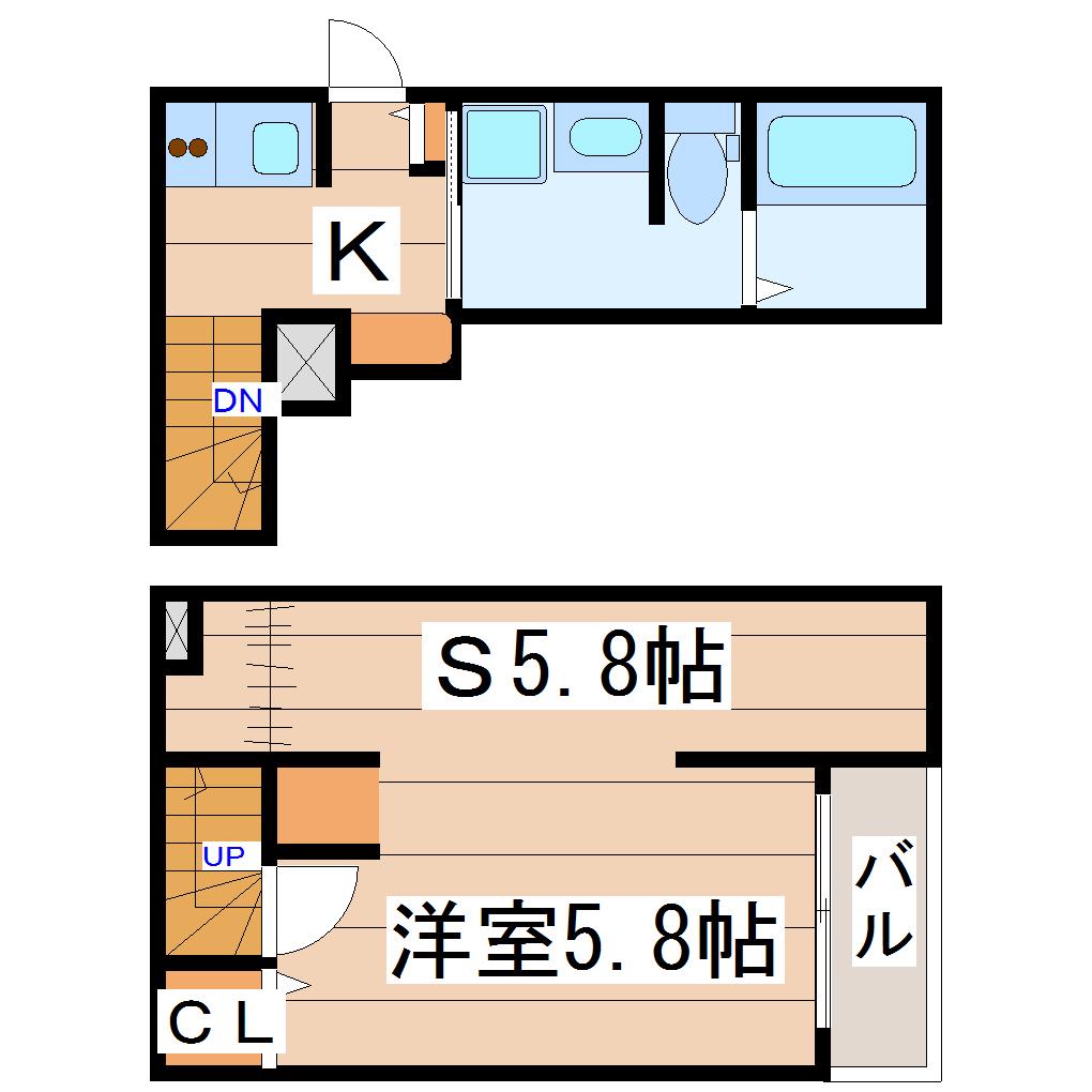 PRECIOUS COURT(1SK/1階)の間取り写真