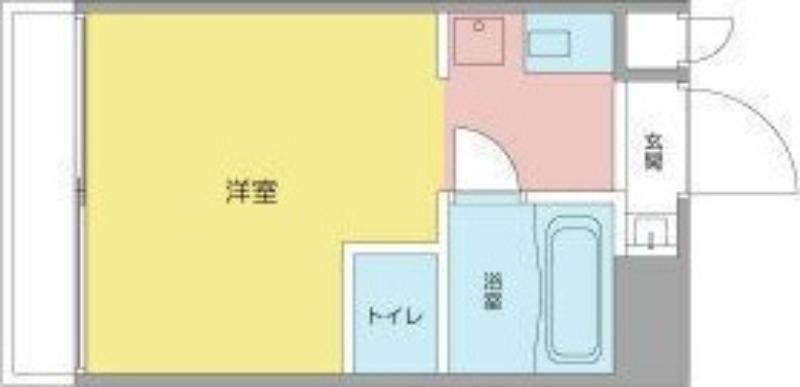 フィレンツェ名駅(ワンルーム/8階)の間取り写真