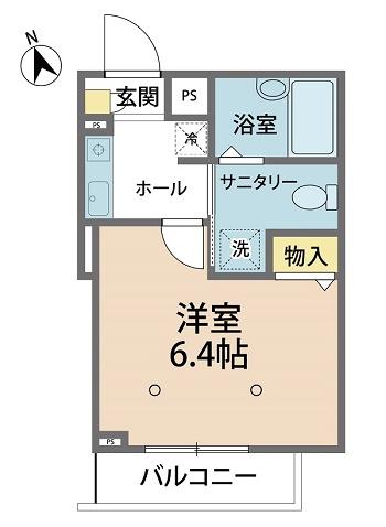 ARIETTA(1K/1階)の間取り写真