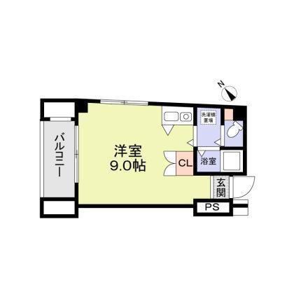 SE大宮(ワンルーム/2階)の間取り写真