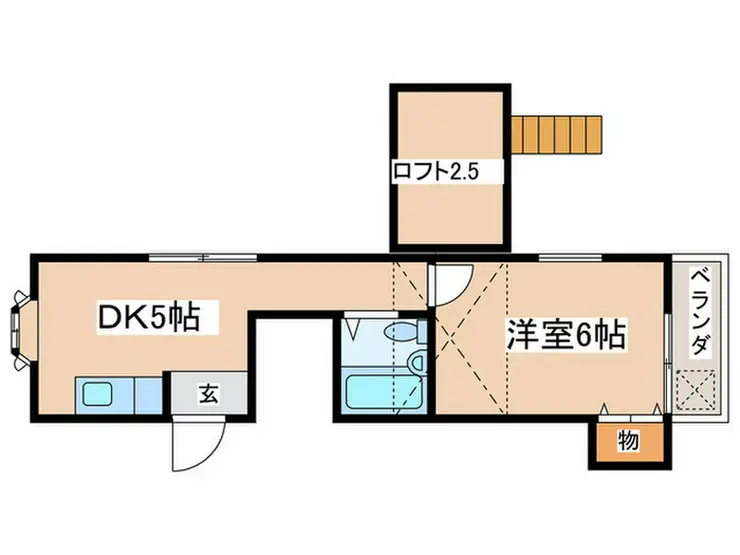 湘南リバーサイドハイツ 2階階 間取り