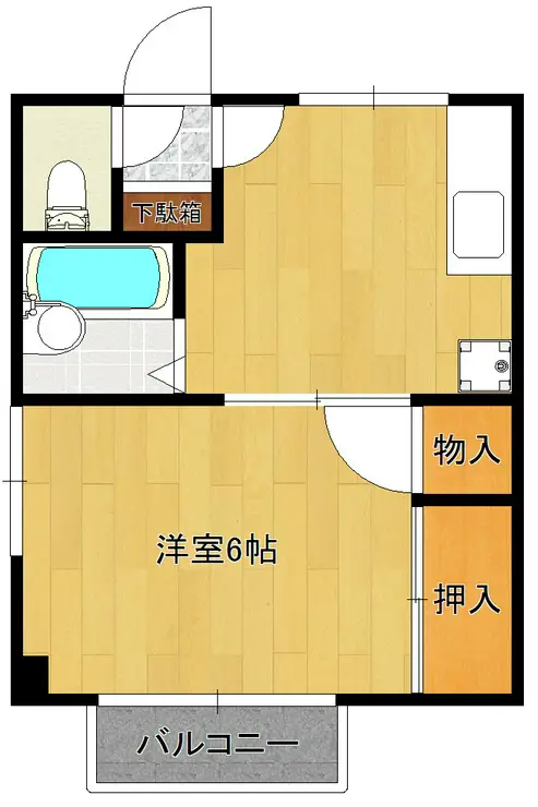 ハウスアベニュー 2階階 間取り