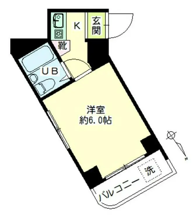 エスパッソ綾瀬 5階階 間取り