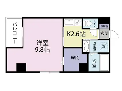 マーベラスハイム(1K/2階)の間取り写真