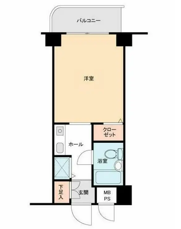 リンクスビル 4階階 間取り