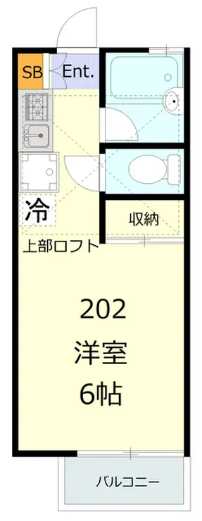 セレーブル桜台 2階階 間取り