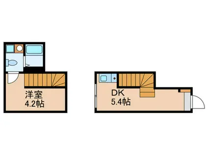 HJ PLACE 護国寺B(1DK/B1階)の間取り写真