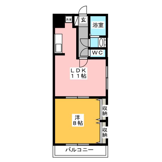 WINBELL巣鴨(1LDK/2階)の間取り写真
