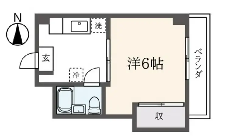 サンライフ矢野口 2階階 間取り