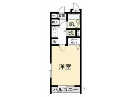 ノムラ92(1K/1階)の間取り写真