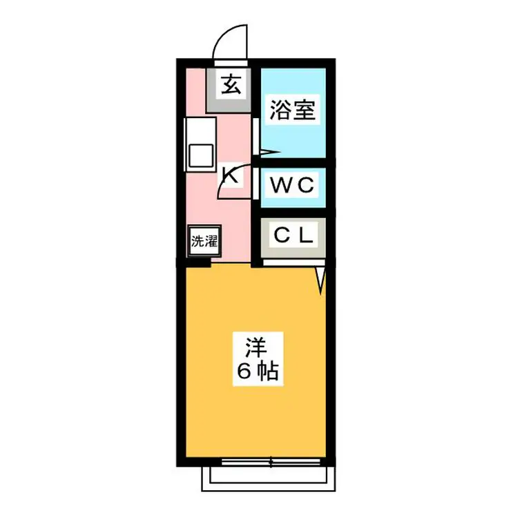 パストラルM 1階階 間取り