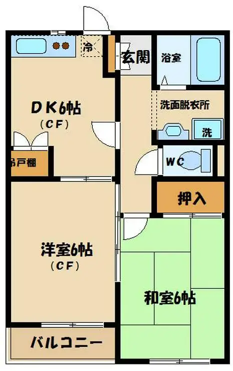 メープルアイ 1階階 間取り