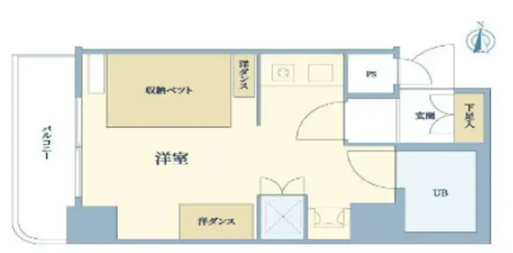 エグゼクティブ代官山 8階階 間取り