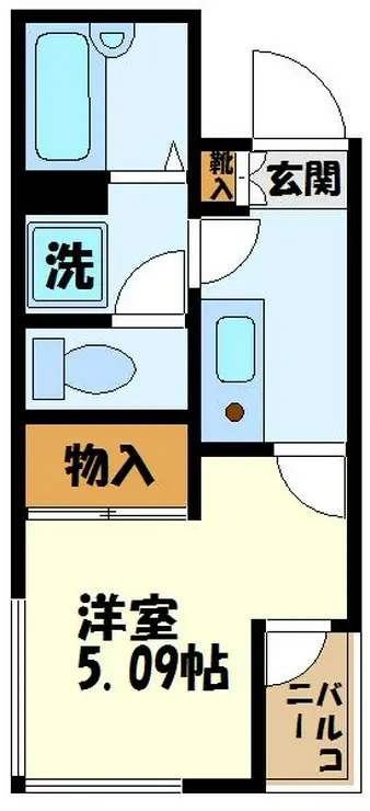 リーブラセンター北 2階階 間取り