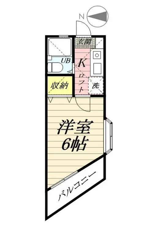 六会グリーンハイツ 2階階 間取り
