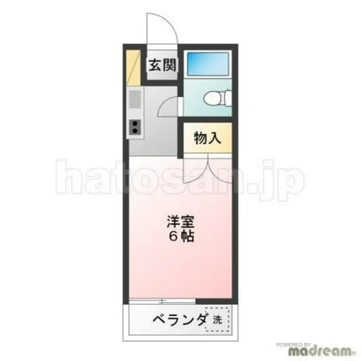 二葉ビル 2階階 間取り