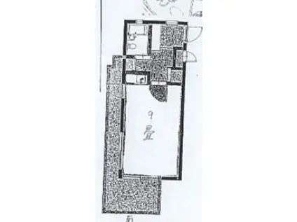 センチュリー21姪浜(ワンルーム/7階)の間取り写真