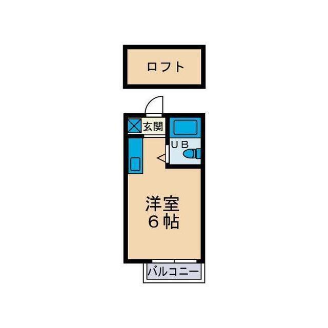 コーポアネモネ(ワンルーム/2階)の間取り写真