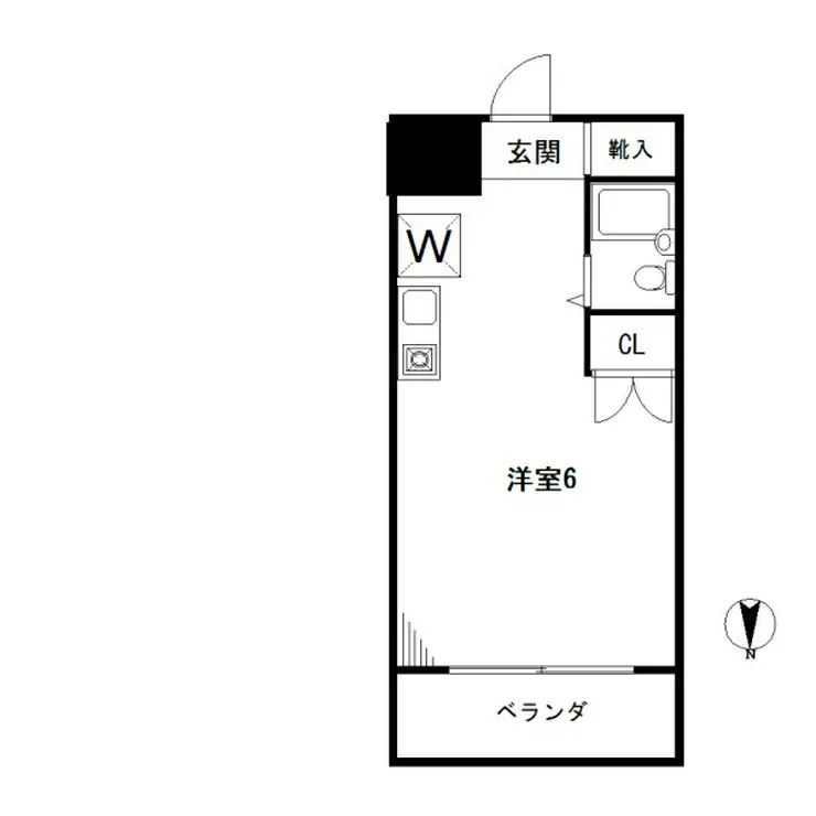 パークシティ戸越 3階階 間取り