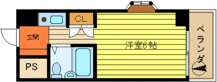 第52新井ビル 5階階 間取り