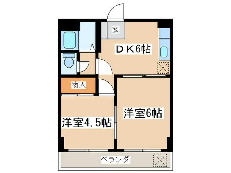 ストーク相模原 3階階 間取り