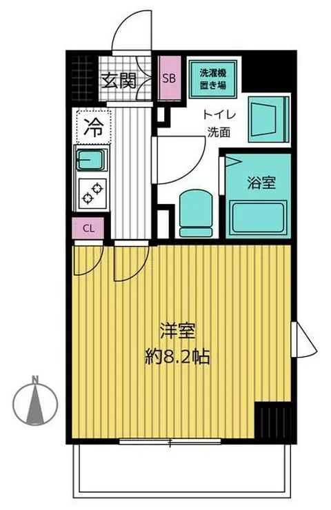 ミヤビヒルズ大山駅前 6階階 間取り