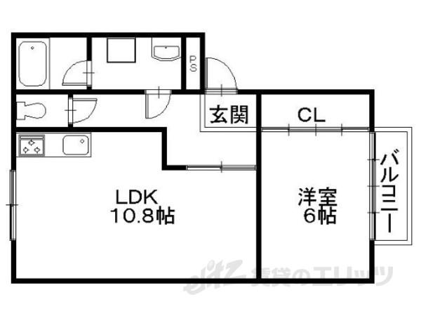 NASU18(1LDK/2階)の間取り写真