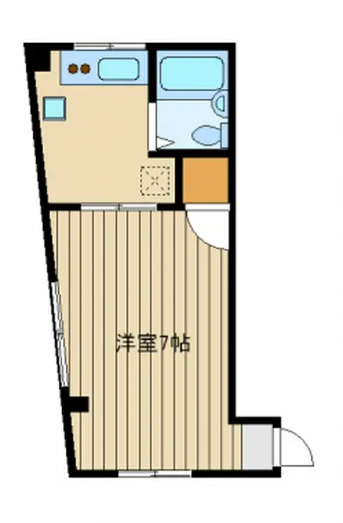 ハマノハイツ 3階階 間取り