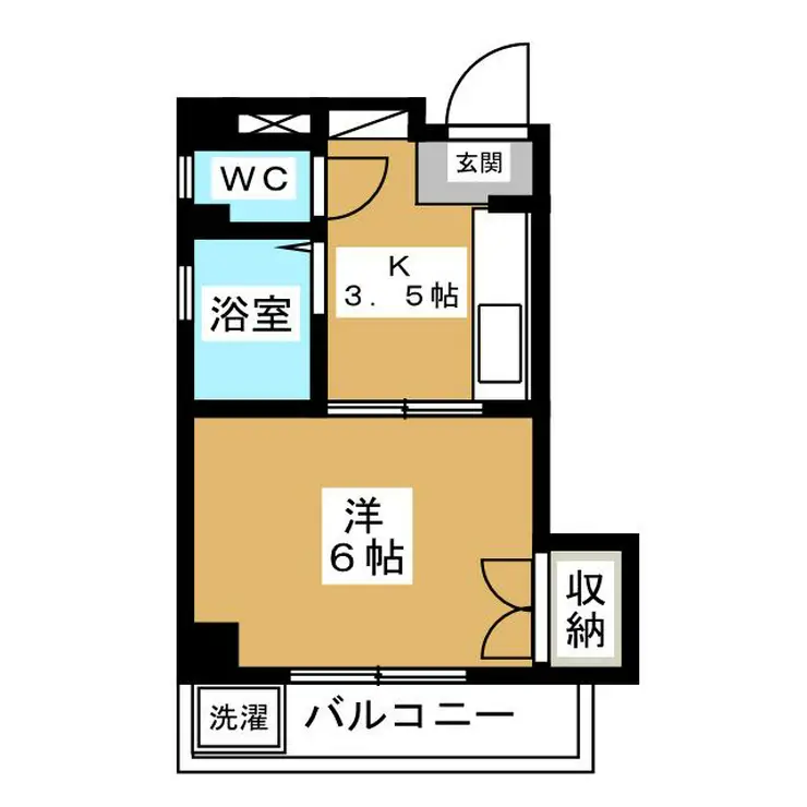 ラヤマコーポ 4階階 間取り