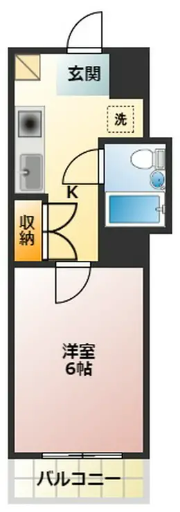 カーム目白台 2階階 間取り