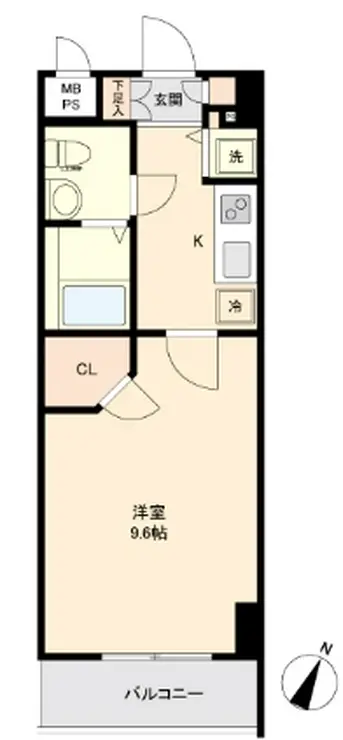 アルカサーノ新杉田 6階階 間取り