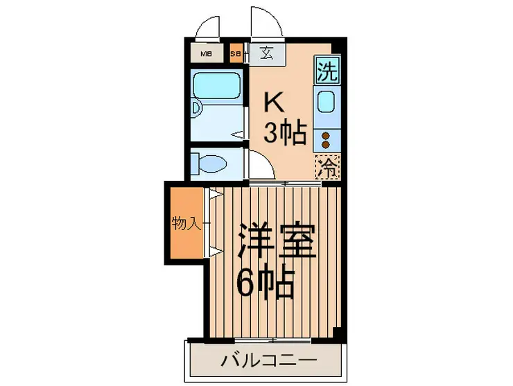 エクセレンス秋山 2階階 間取り
