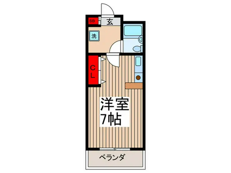 リーブルエリート2 4階階 間取り
