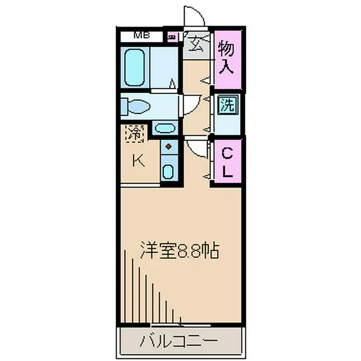レクエルド 1階階 間取り