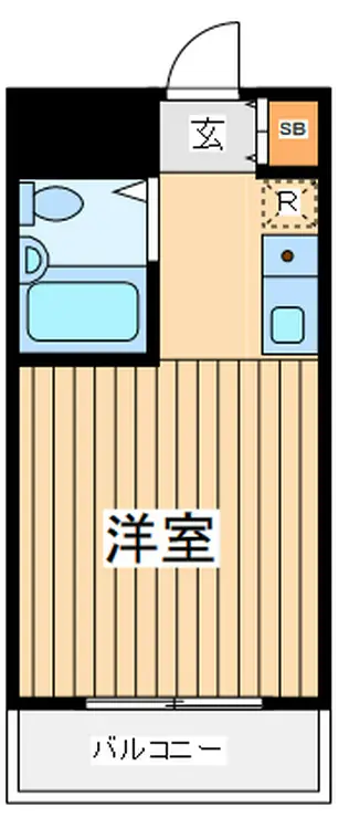 ラ・レジダンス・ド・ポローニア 2階階 間取り