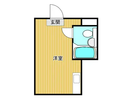プレアール昭和町II(ワンルーム/2階)の間取り写真