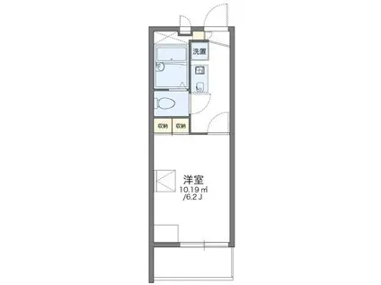 レオパレス向ヶ丘(1K/3階)の間取り写真