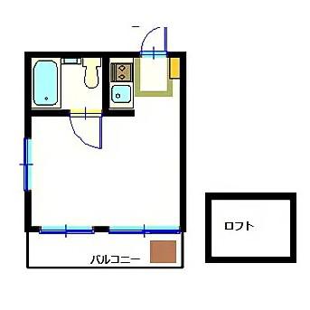 BCASA小田原IIRE-BORN(ワンルーム/2階)の間取り写真