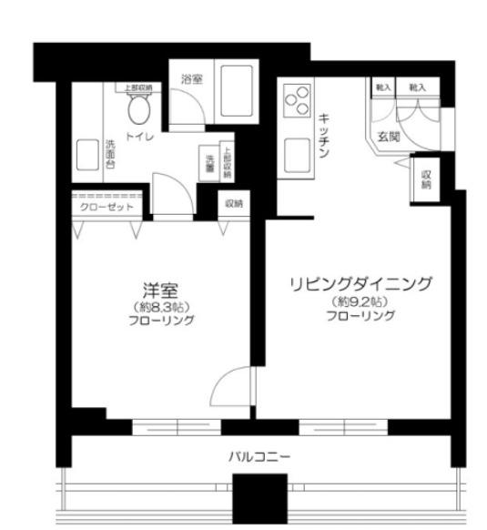 レグノ・セレーノ(1LDK/12階)の間取り写真