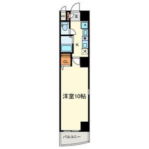 ITOH弐番館(1K/6階)の間取り写真