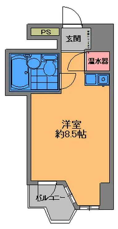 タキゲンビル 7階階 間取り