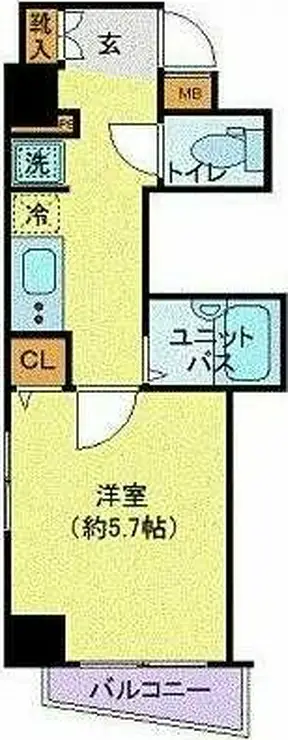 プレール・ドゥーク木場親水公園 2階階 間取り