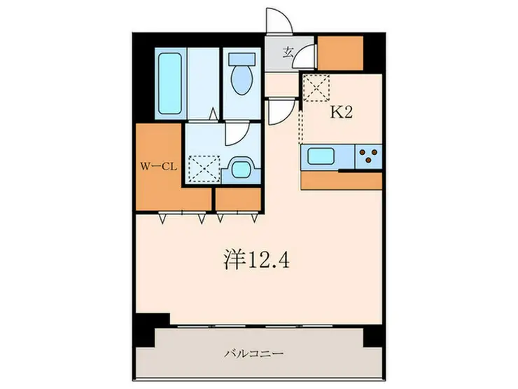 プロポンス麻布 12階階 間取り