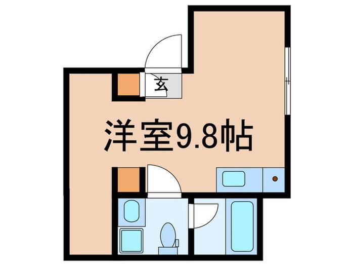 HJ PLACE KOMABA(ワンルーム/3階)の間取り写真